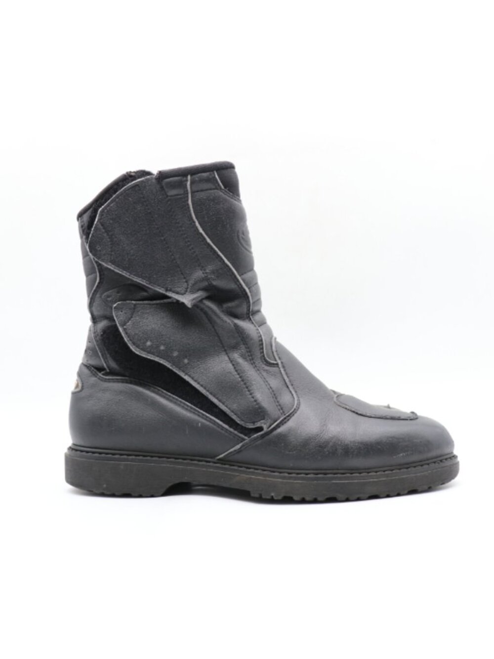 Sidi Gavia Motorcycle Men's Size 8.5 Motorbike Black Leather Boots